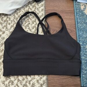 Lululemon Energy Long Line Ribbed Bra